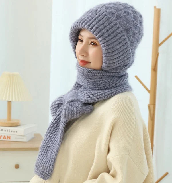 Winter Wonderland Knitted Cozy Scarf