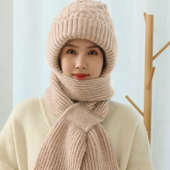 Winter Wonderland Knitted Cozy Scarf