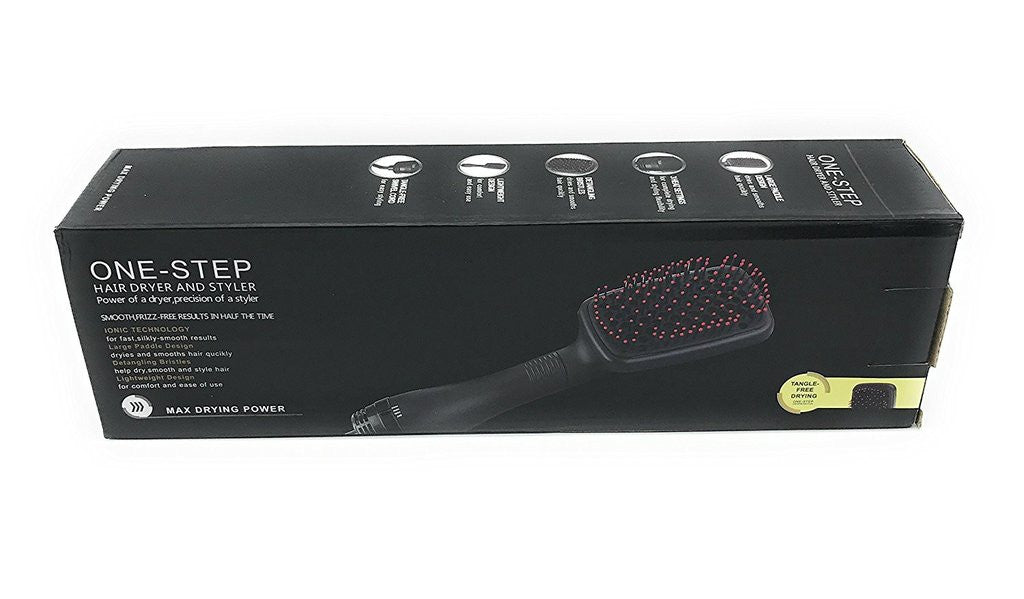 One-Step Hair Dryer And Styling Brush